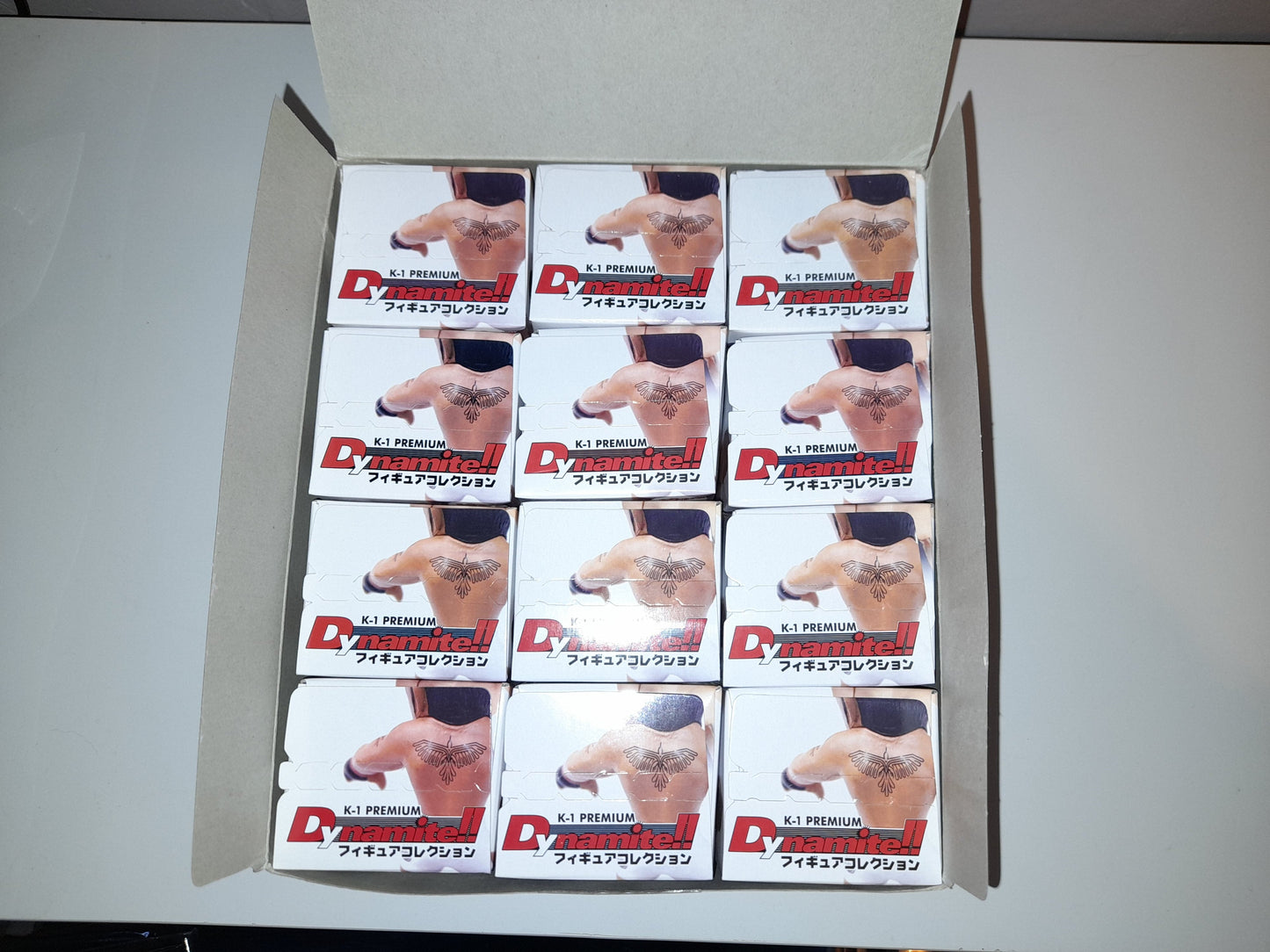 Complete Box of 12x K-1 Premium Dynamite MMA Boxed Mini Figures