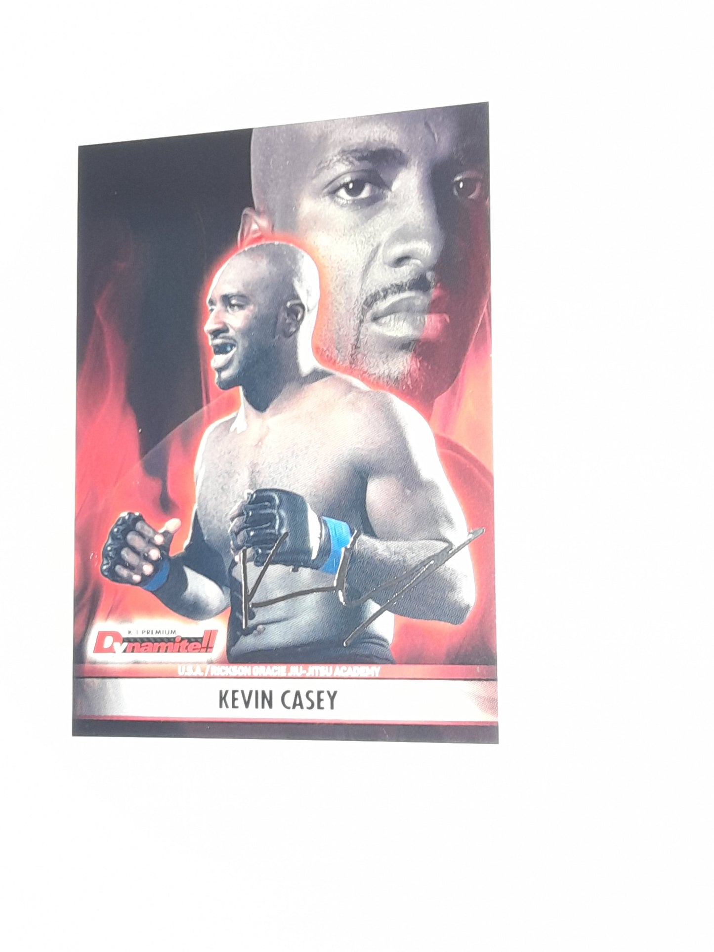 Kevin Casey #03 - Silver Autograph Card #23/70 - Epoch K-1 Premium Dynamite!! 2008 Official Trading Cards