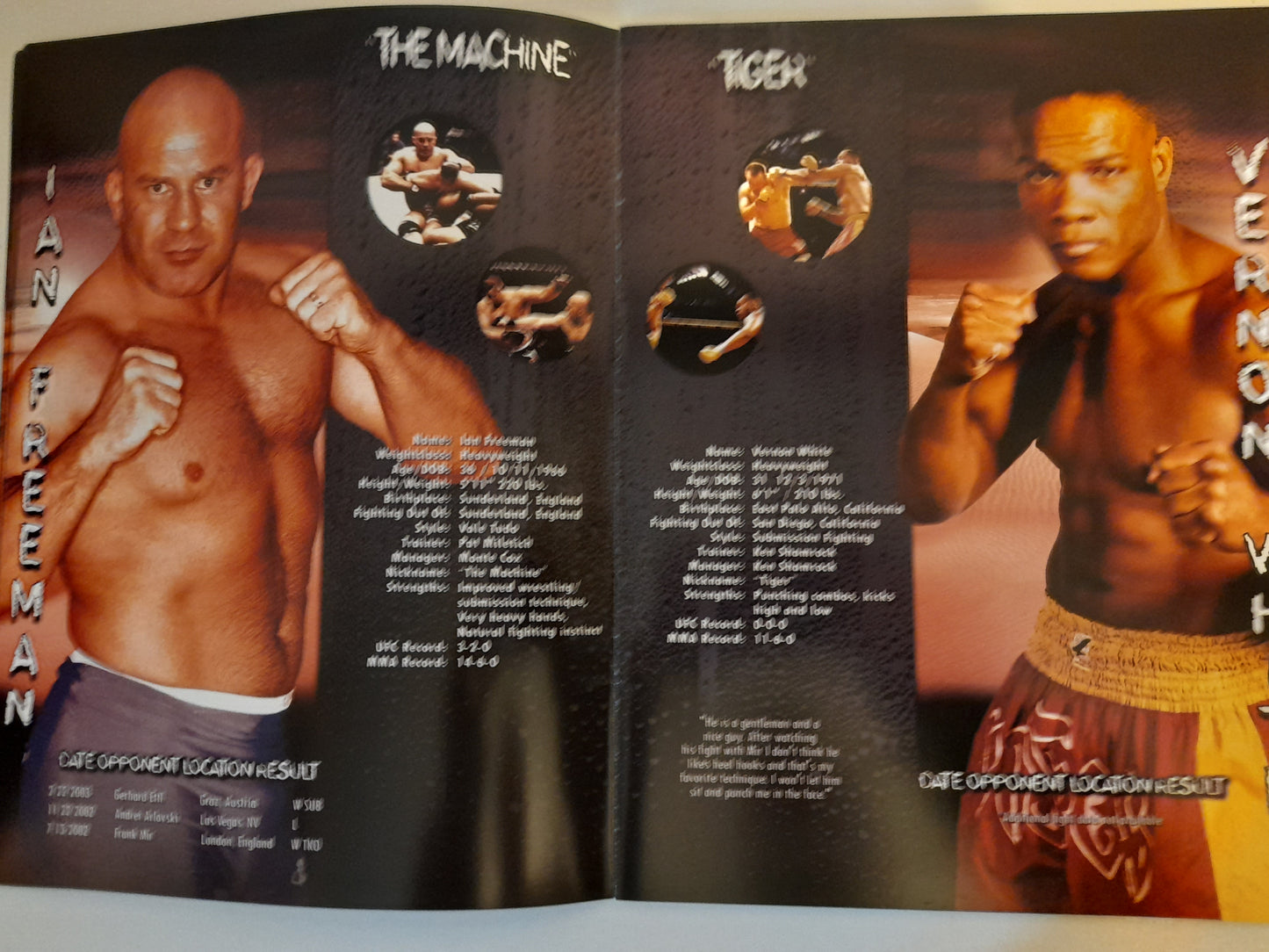 UFC 43 - Meltdown -  Randy Couture Vs Chuck Liddell (2003) - Official Event Program