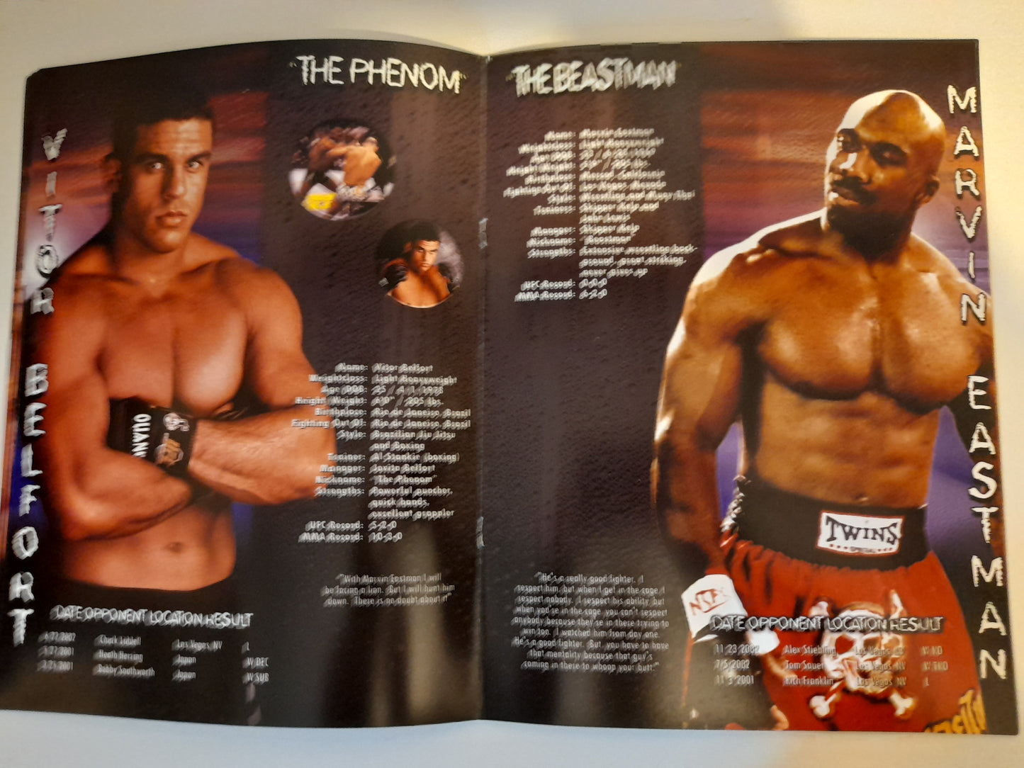 UFC 43 - Meltdown -  Randy Couture Vs Chuck Liddell (2003) - Official Event Program