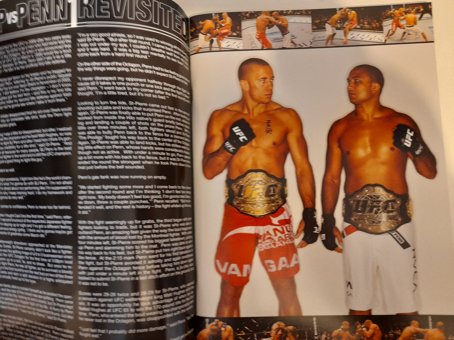 UFC 94 - St Pierre Vs Penn 2 (2009) Official Event Program