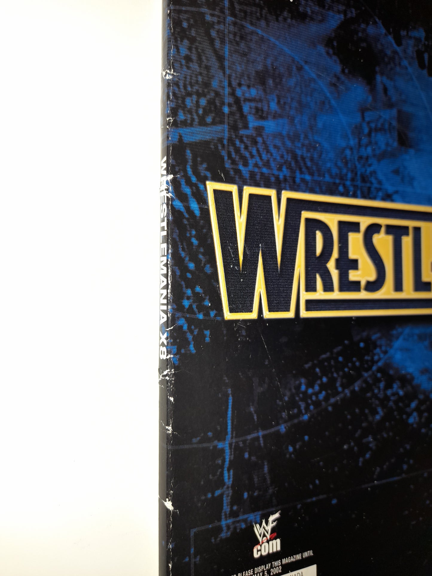 WWF Wrestlemania 18 - Official Event Souvenir Magazine Program