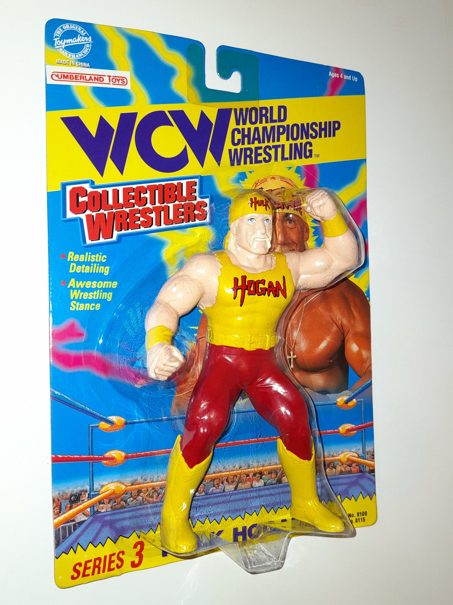 HULK HOGAN - Vintage WCW Action Figure (1994)