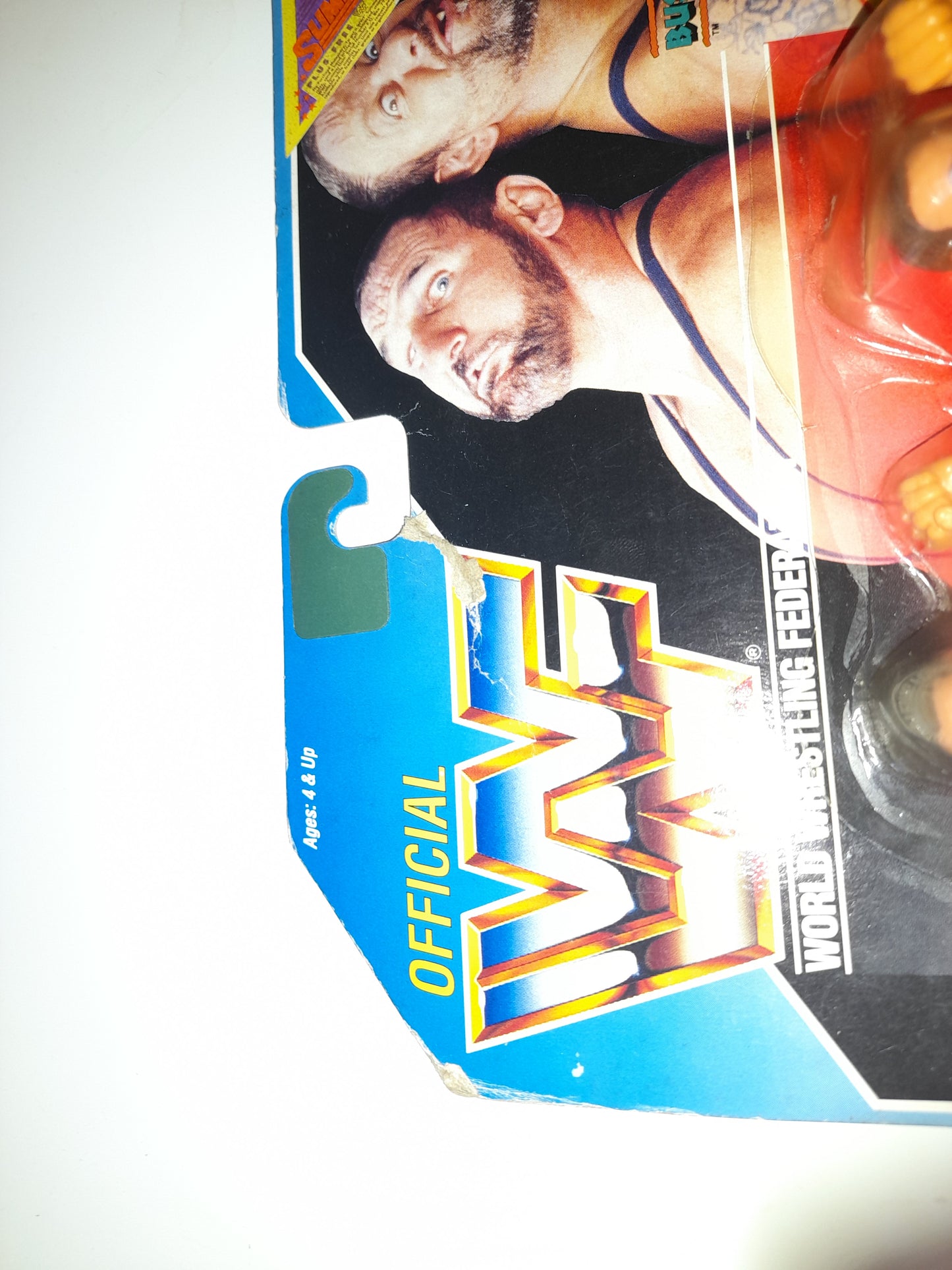 THE BUSHWACKERS Butch & Luke - Vintage Hasbro WWF Action Figure Tag Team Series 2 (1991)