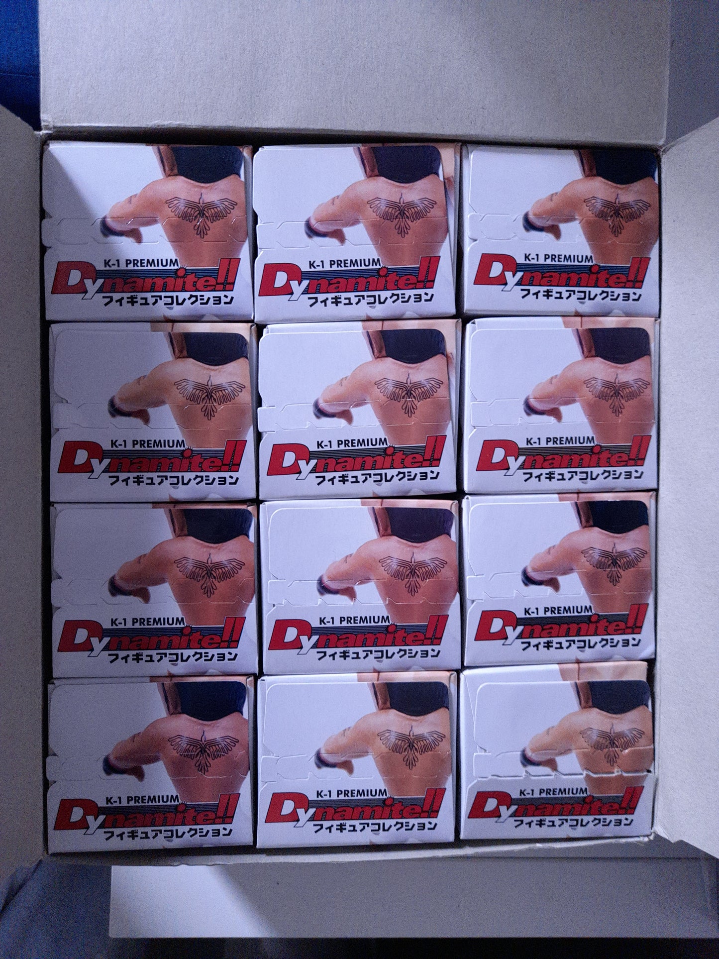 Complete Box of 12x K-1 Premium Dynamite MMA Boxed Mini Figures