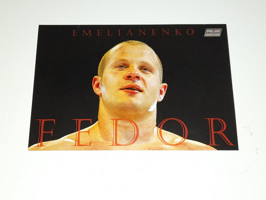 Pride Fighting Championship Shockwave NYE 2004 Postcard - Fedor Emilianenko