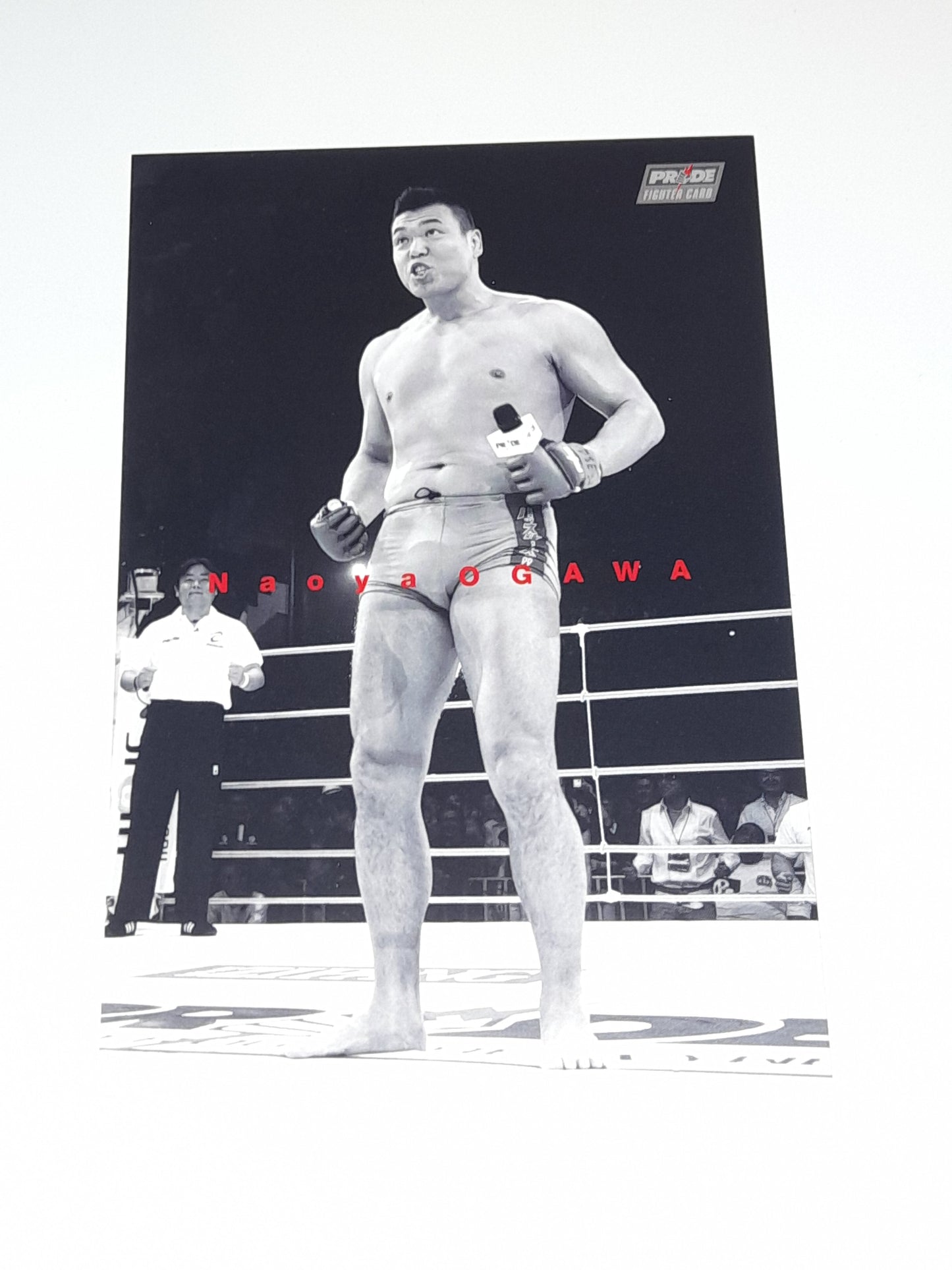 Pride Fighting Championship Shockwave NYE 2004 Postcard - Naoya Ogawa