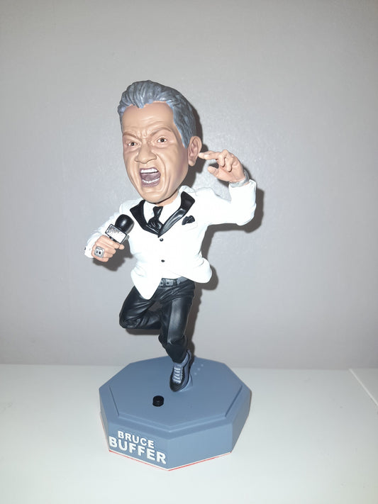 Bruce Buffer - Boxed Deluxe Hand Painted Limited Edition Audio Bobblehead