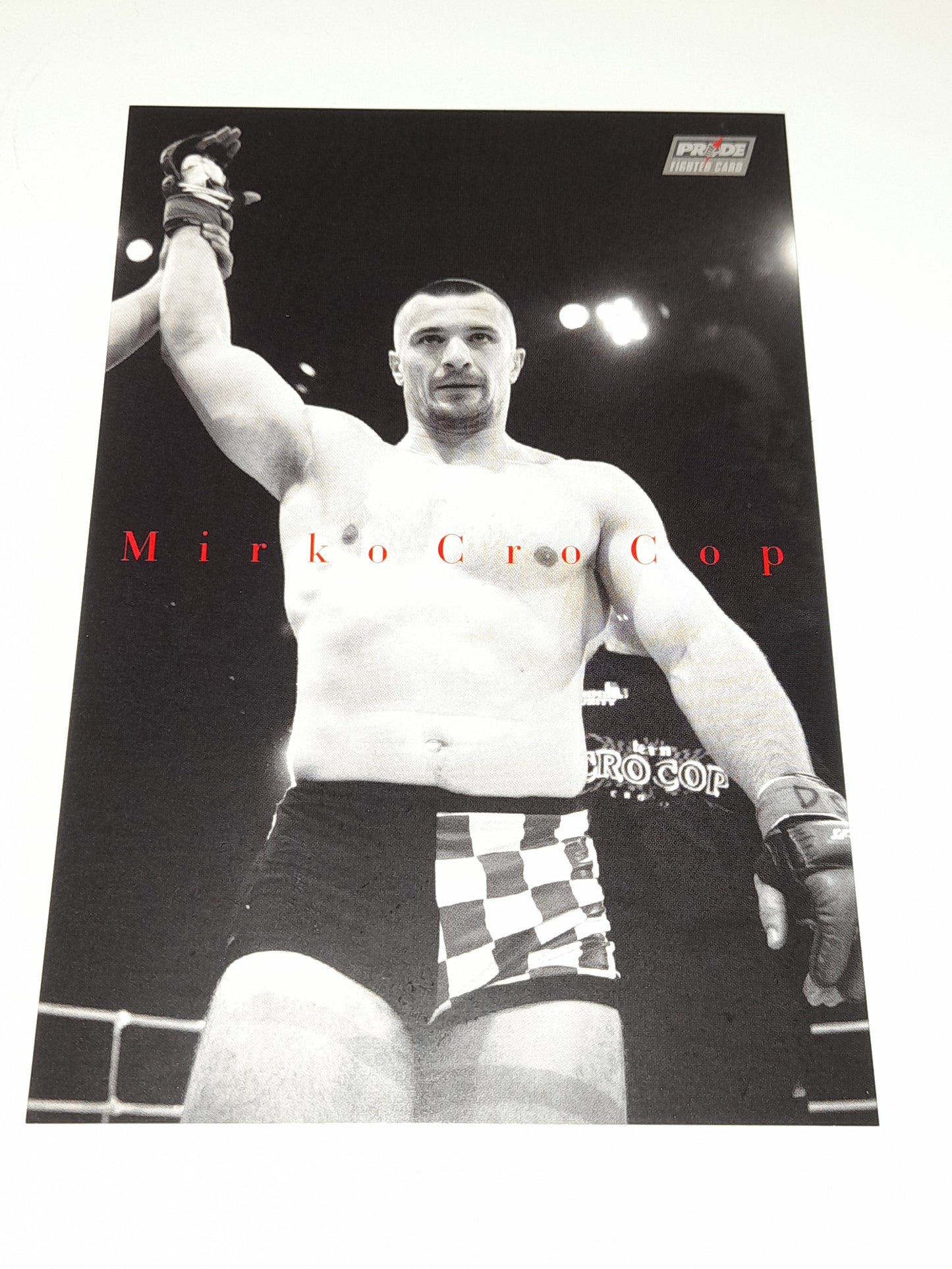 Pride Fighting Championship Shockwave NYE 2004 Postcard - Mirko Crocop