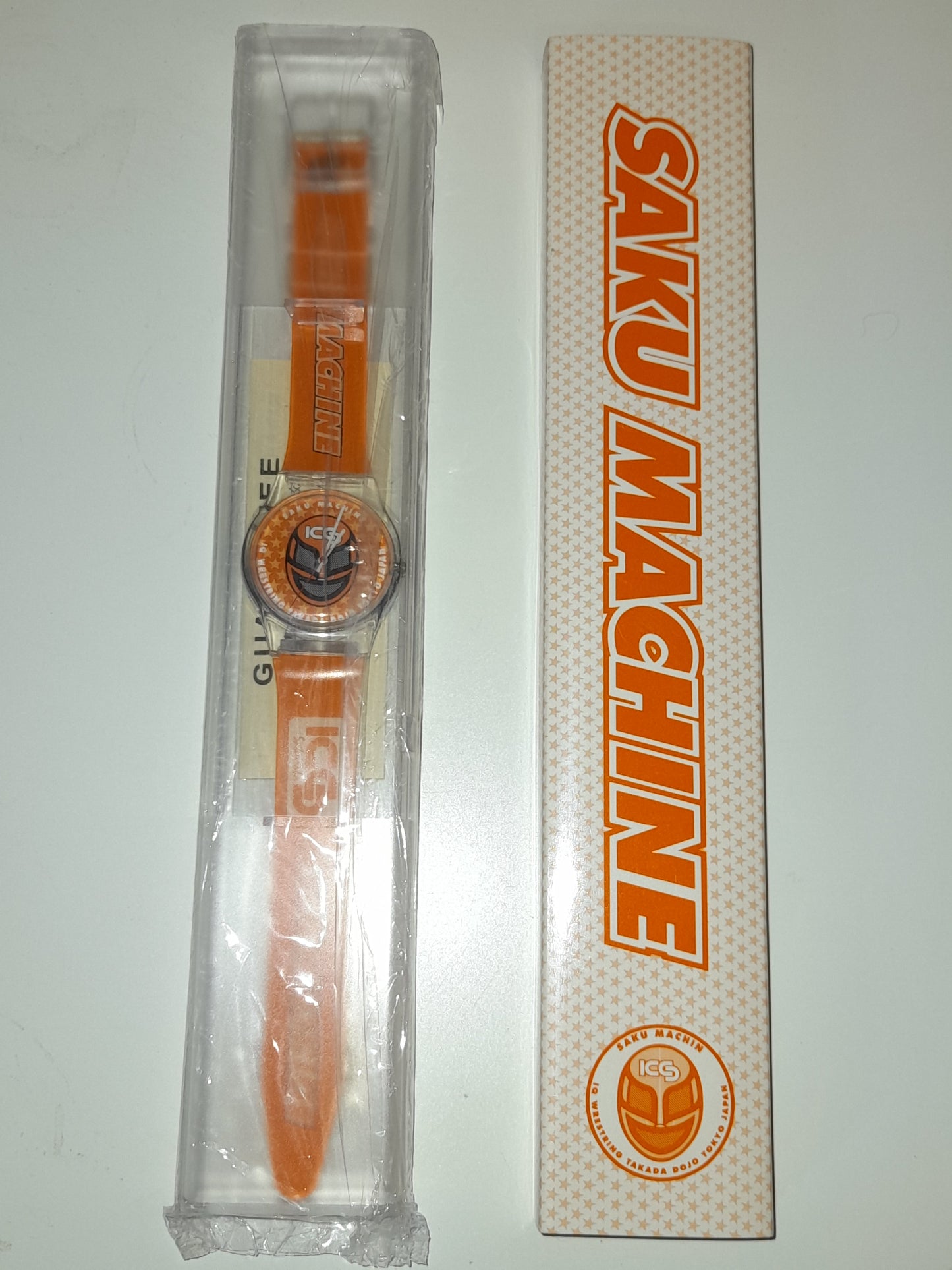 Kazushi Sakuraba Official Wrist watch - Orange - Brand New