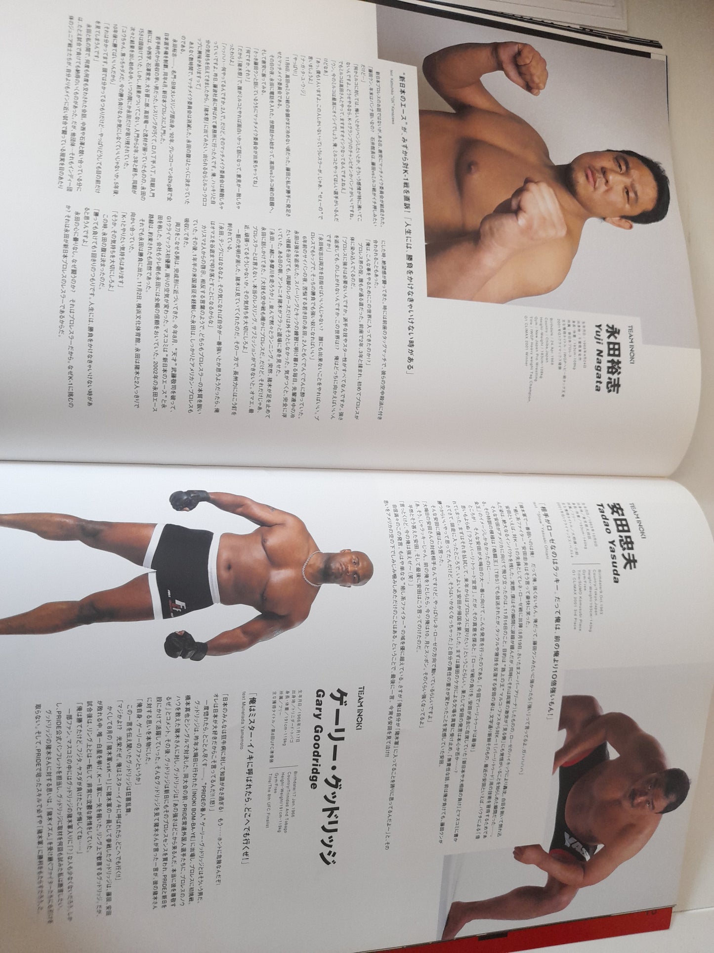 Inoki Bom-Ba-Ye 2001 - Crocop Vs Nagata (2001) - Official Event Program [SALE]