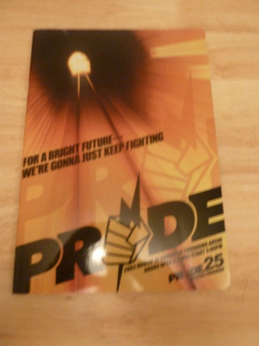 Pride Fighting Championship 25 - Body Blow (2003) - Official Event Program