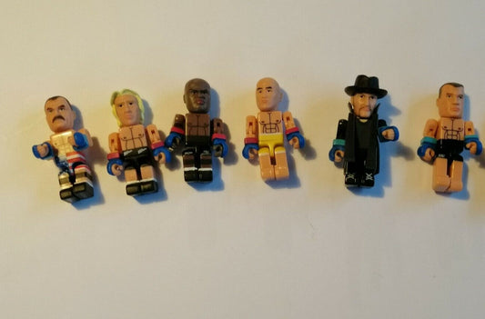 6x Official DSE PRIDE FC Tinybiz RUN'A Mini Figures