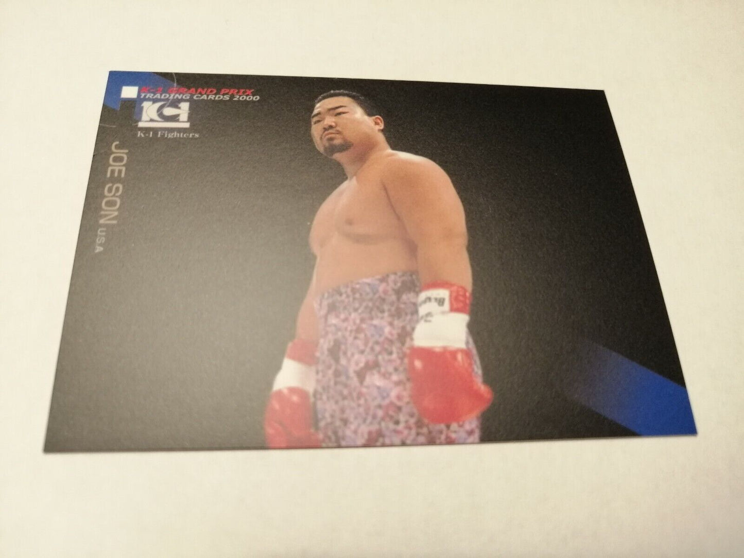 Kimo Leopoldo & Joe Son - Official K-1 2000 Trading Cards